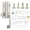 Sure-Loc Hardware Sure-Loc Hardware Turin Handleset, Satin Nickel TN507 15 - alternate 2